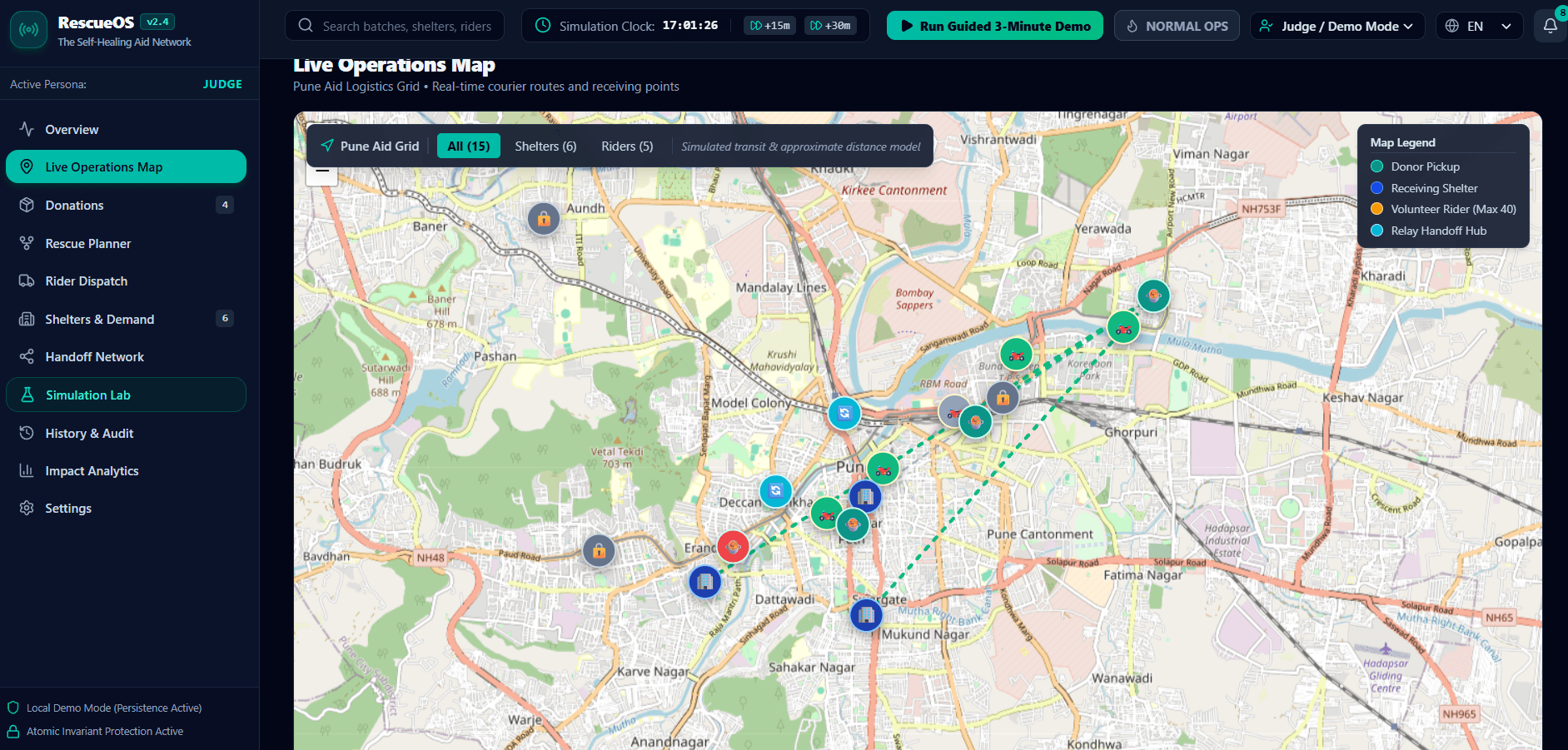 ResQAI AI-Powered Disaster Response & Management Platform — screenshot 2