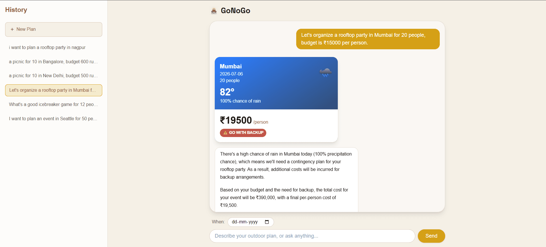 GoNoGo — screenshot 4