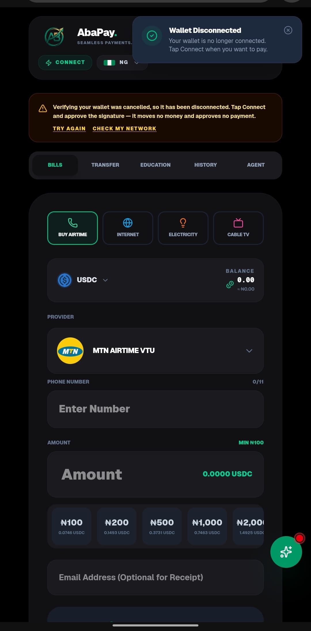 AbaPay — screenshot 2
