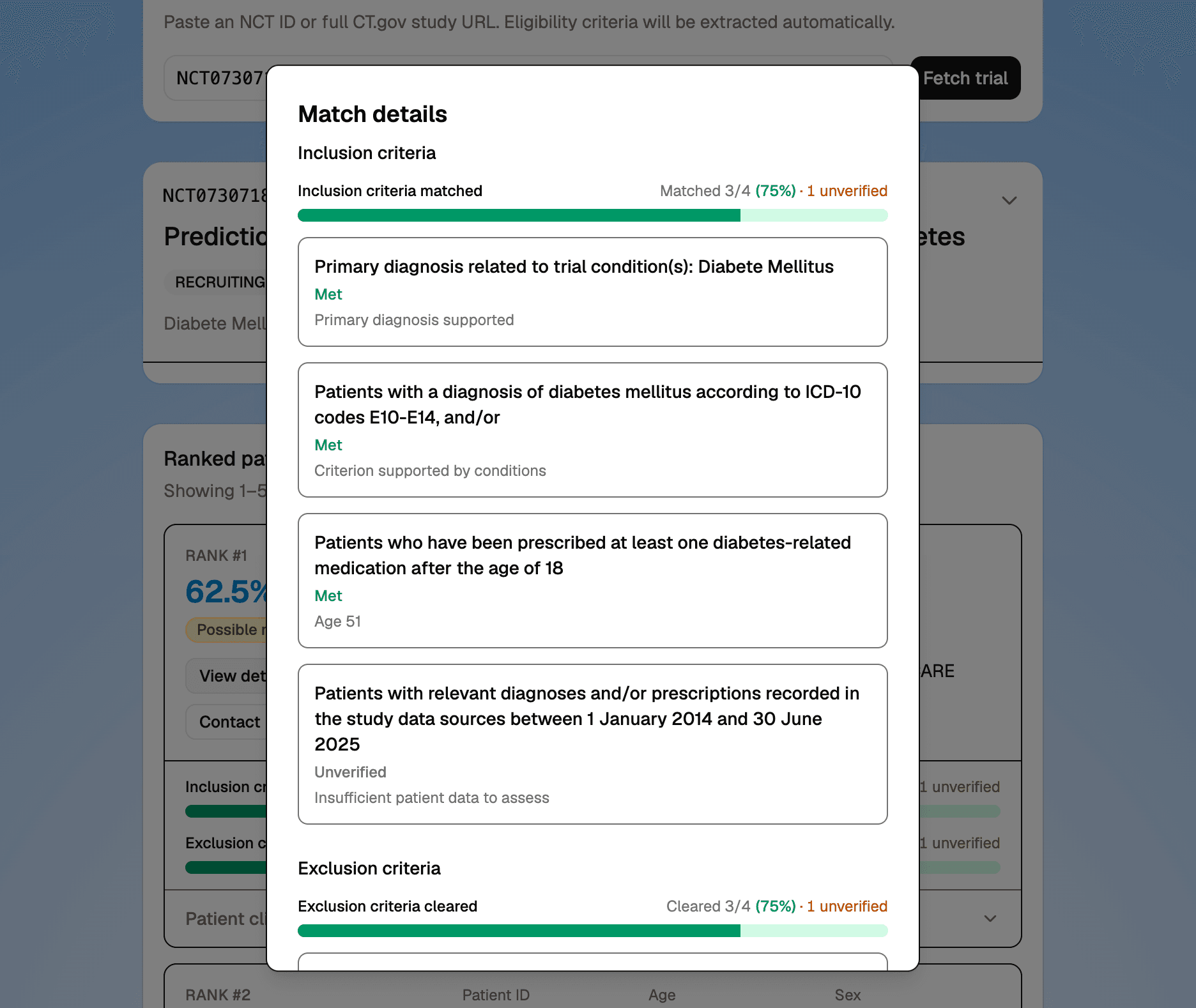 TrialSense — screenshot 3