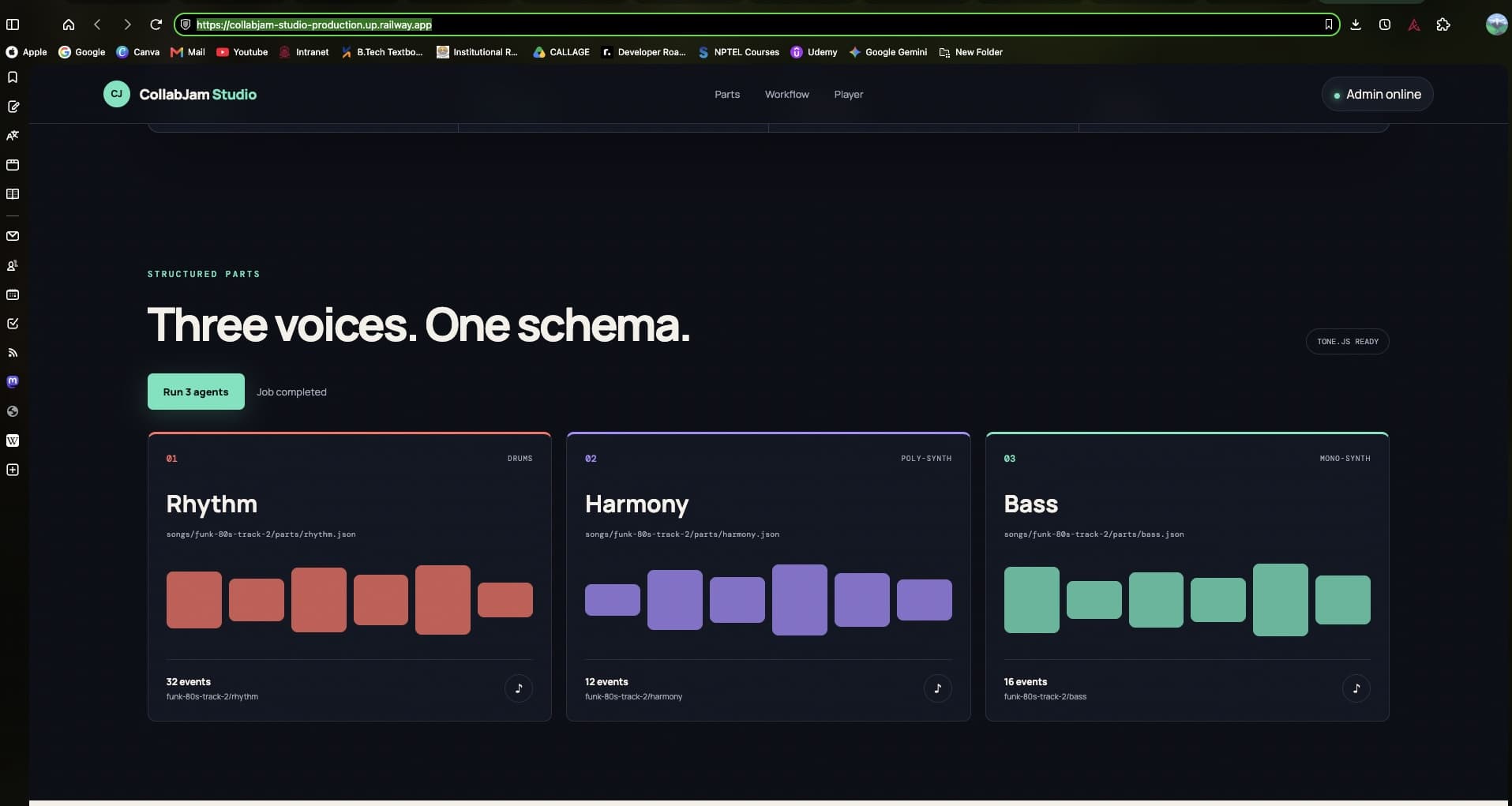 CollabJam Studio — screenshot 2