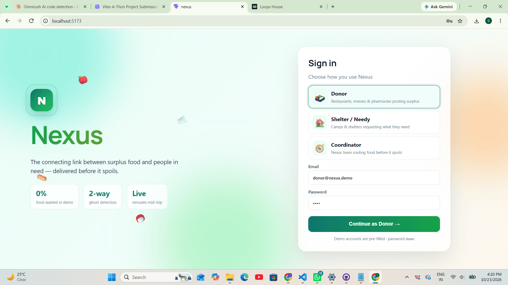 Nexus — screenshot 1