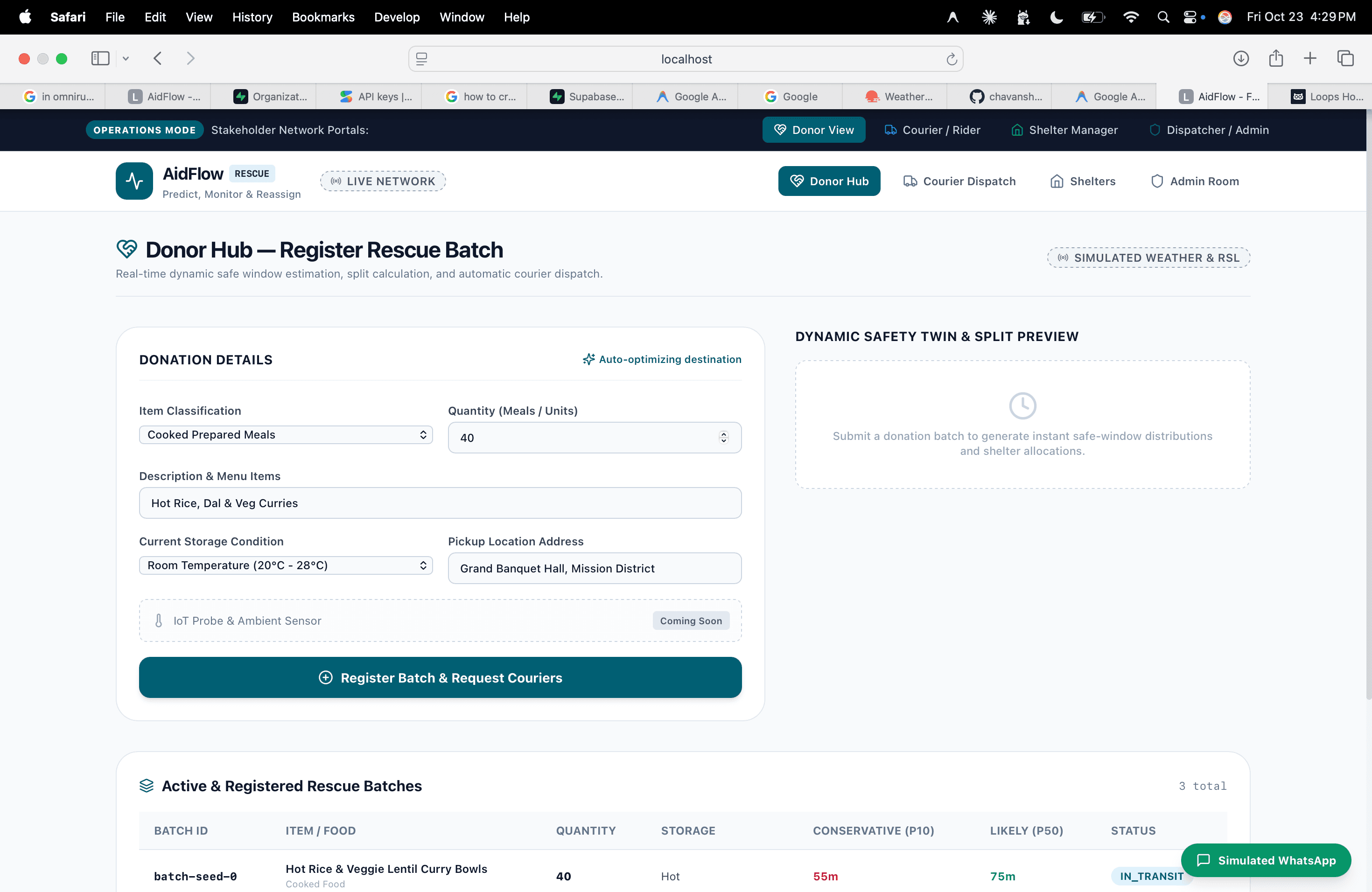 AidFlow — screenshot 2