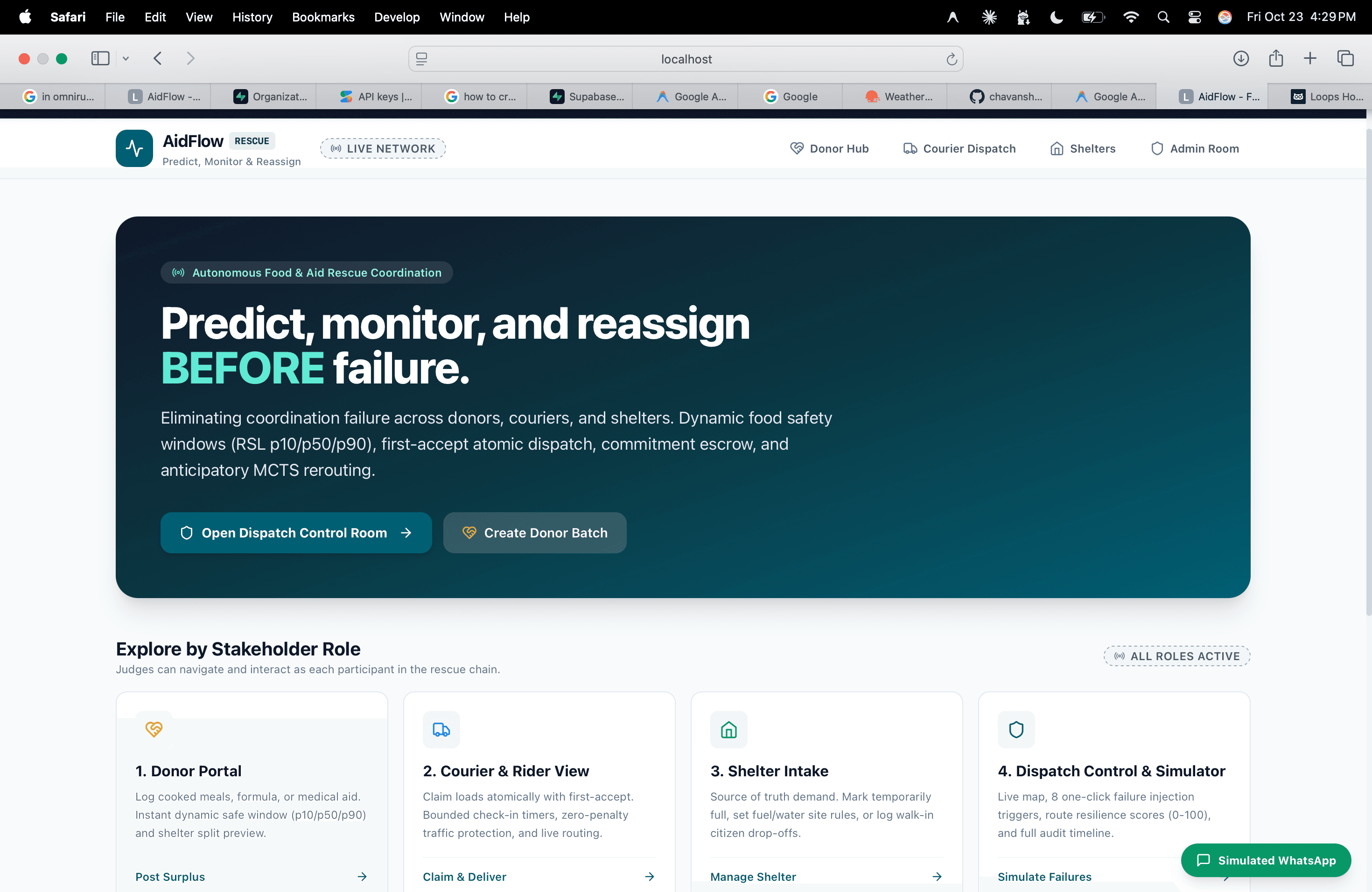 AidFlow — screenshot 1