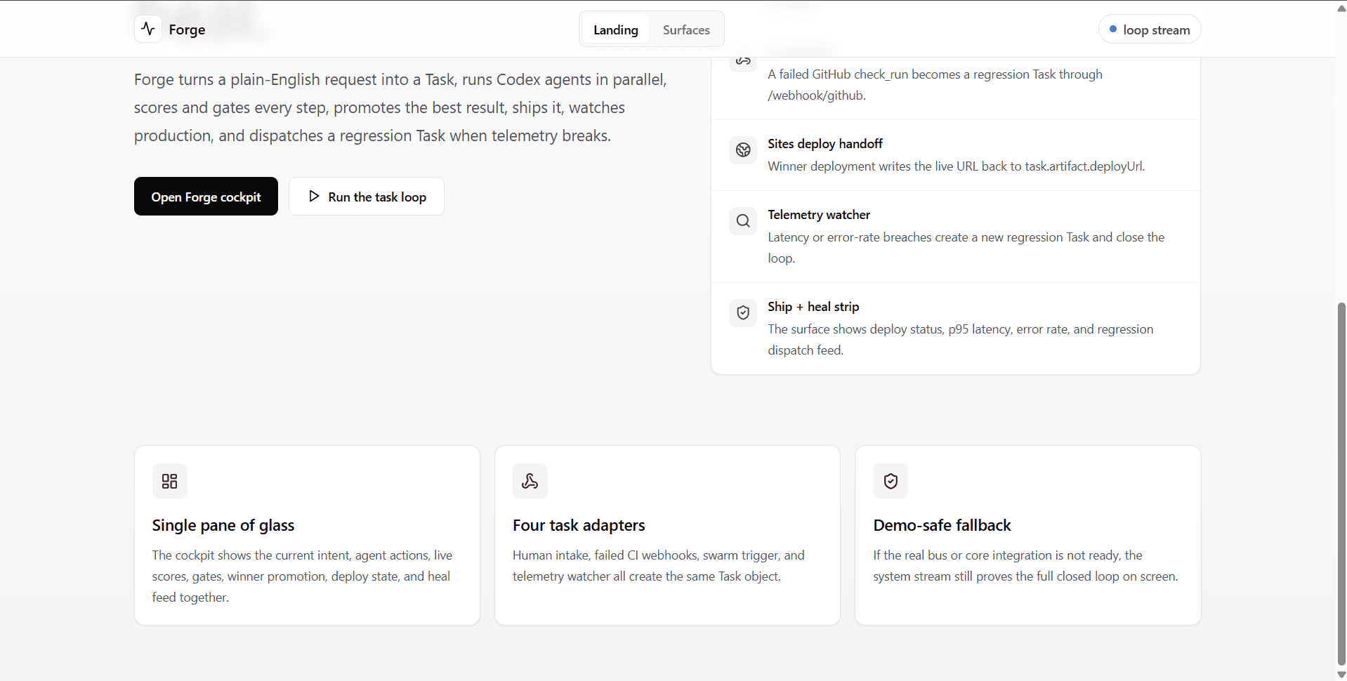 FORGE — screenshot 2