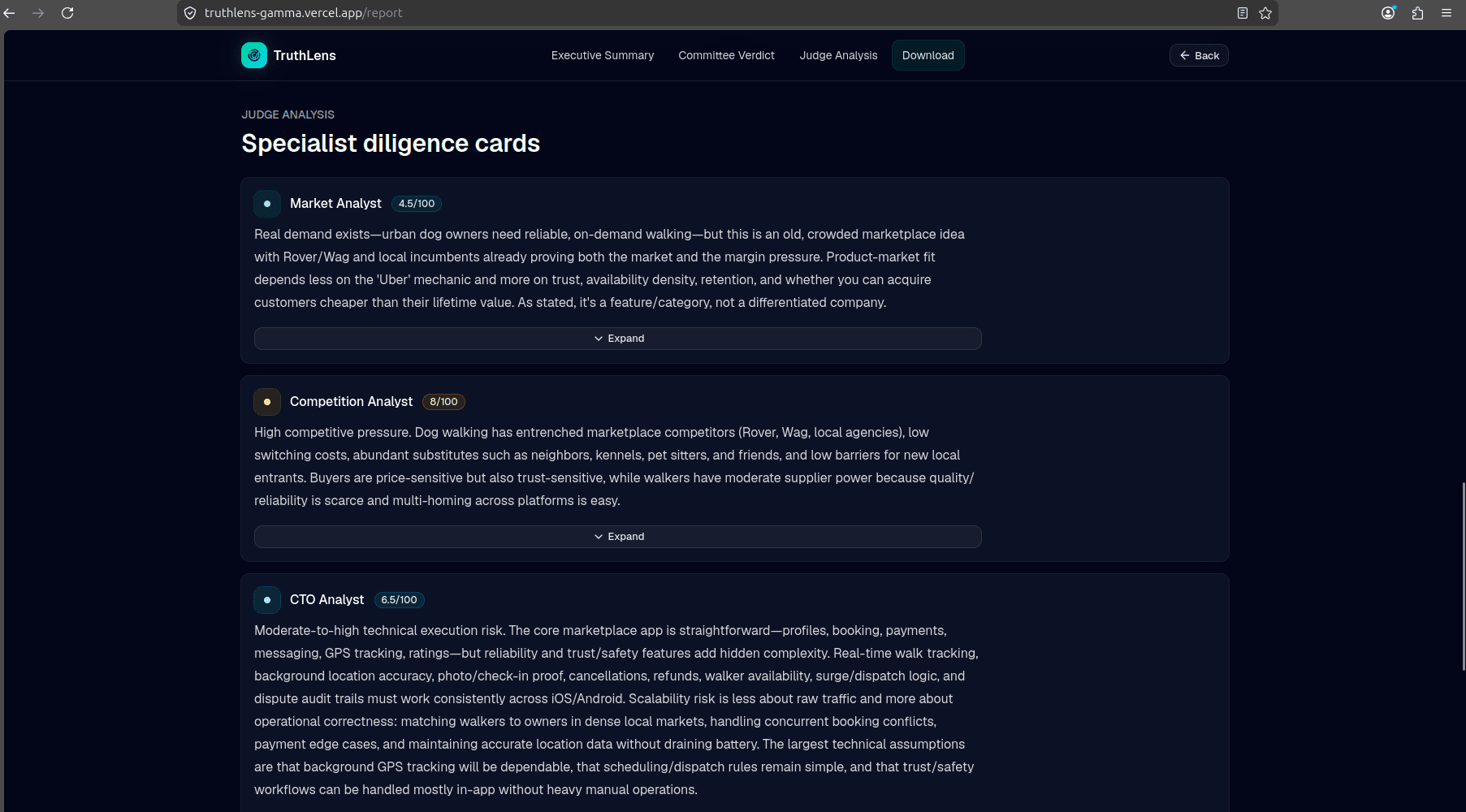 TruthLens — screenshot 4