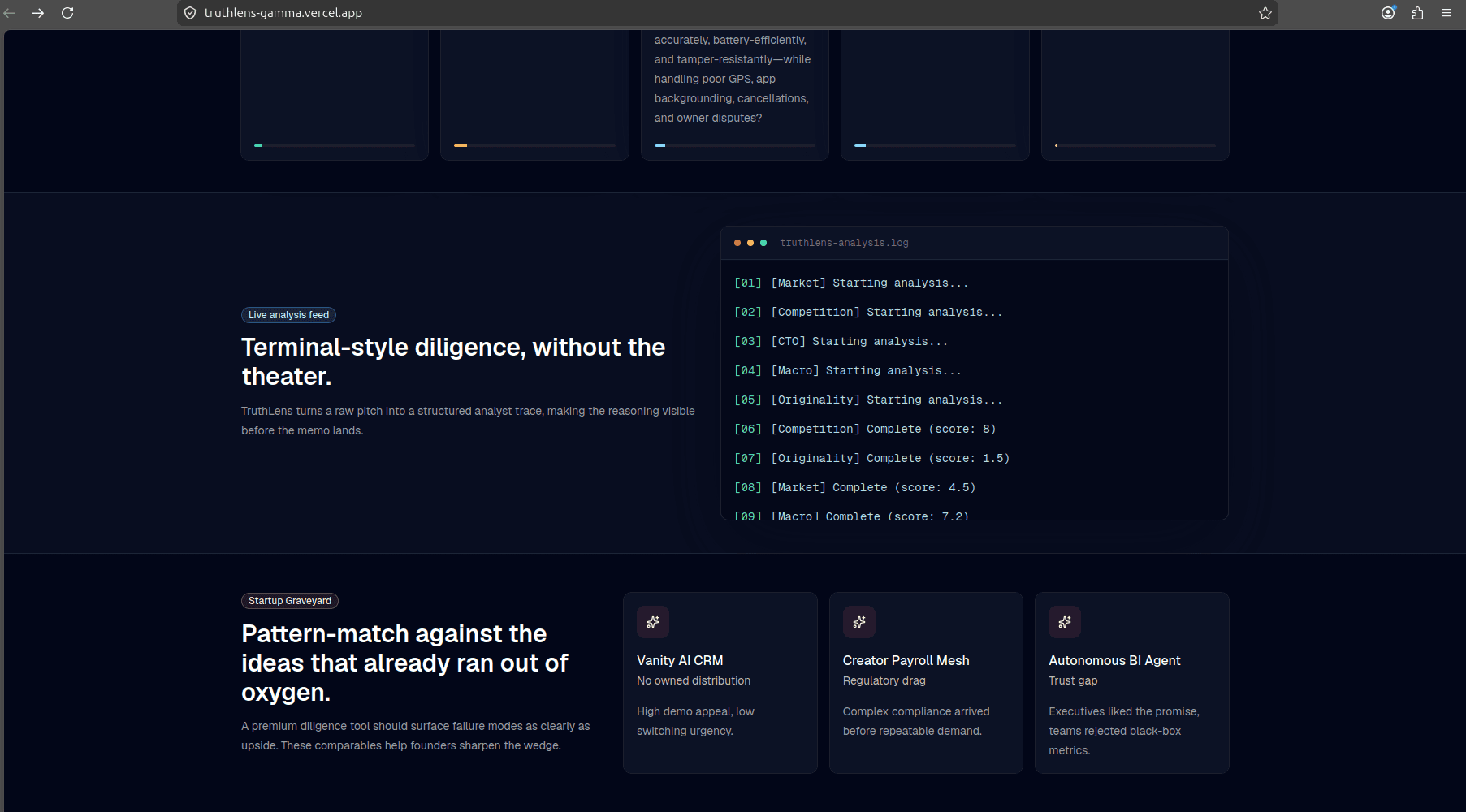 TruthLens — screenshot 2