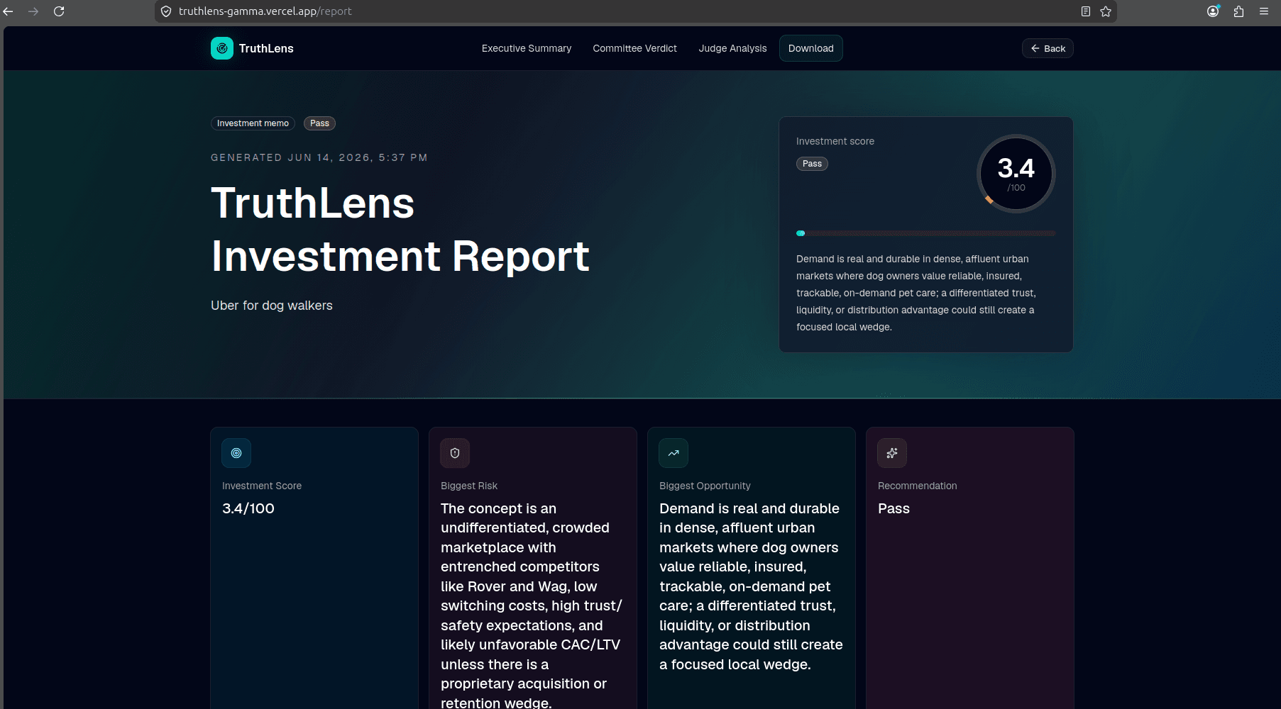 TruthLens — screenshot 3