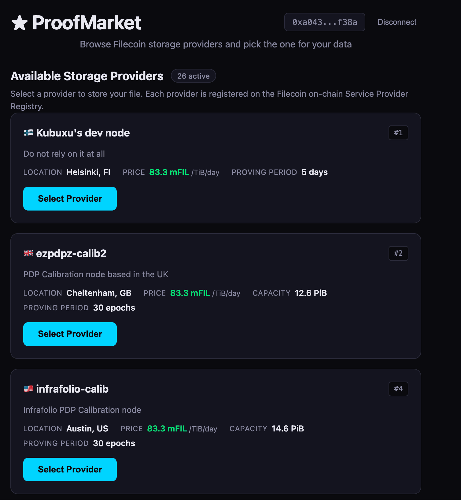 ProofMarket — screenshot 1
