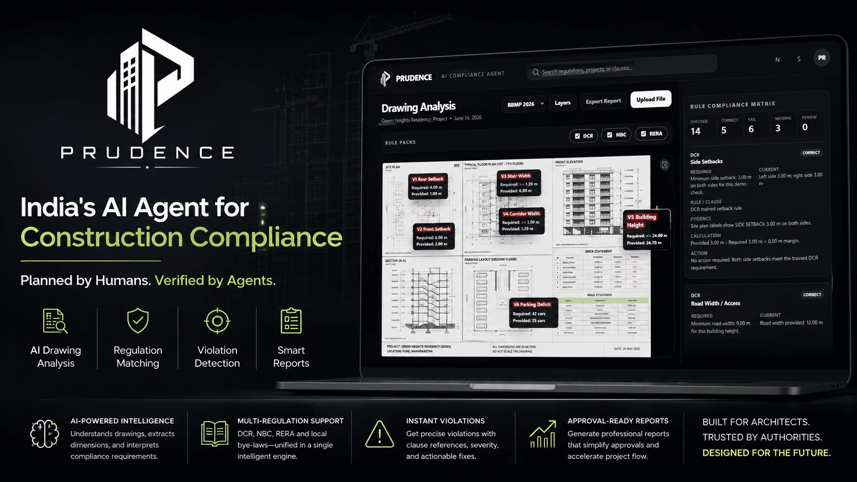 PRUDENCE (PRudential Urban Development Compliance Engine) — screenshot 3