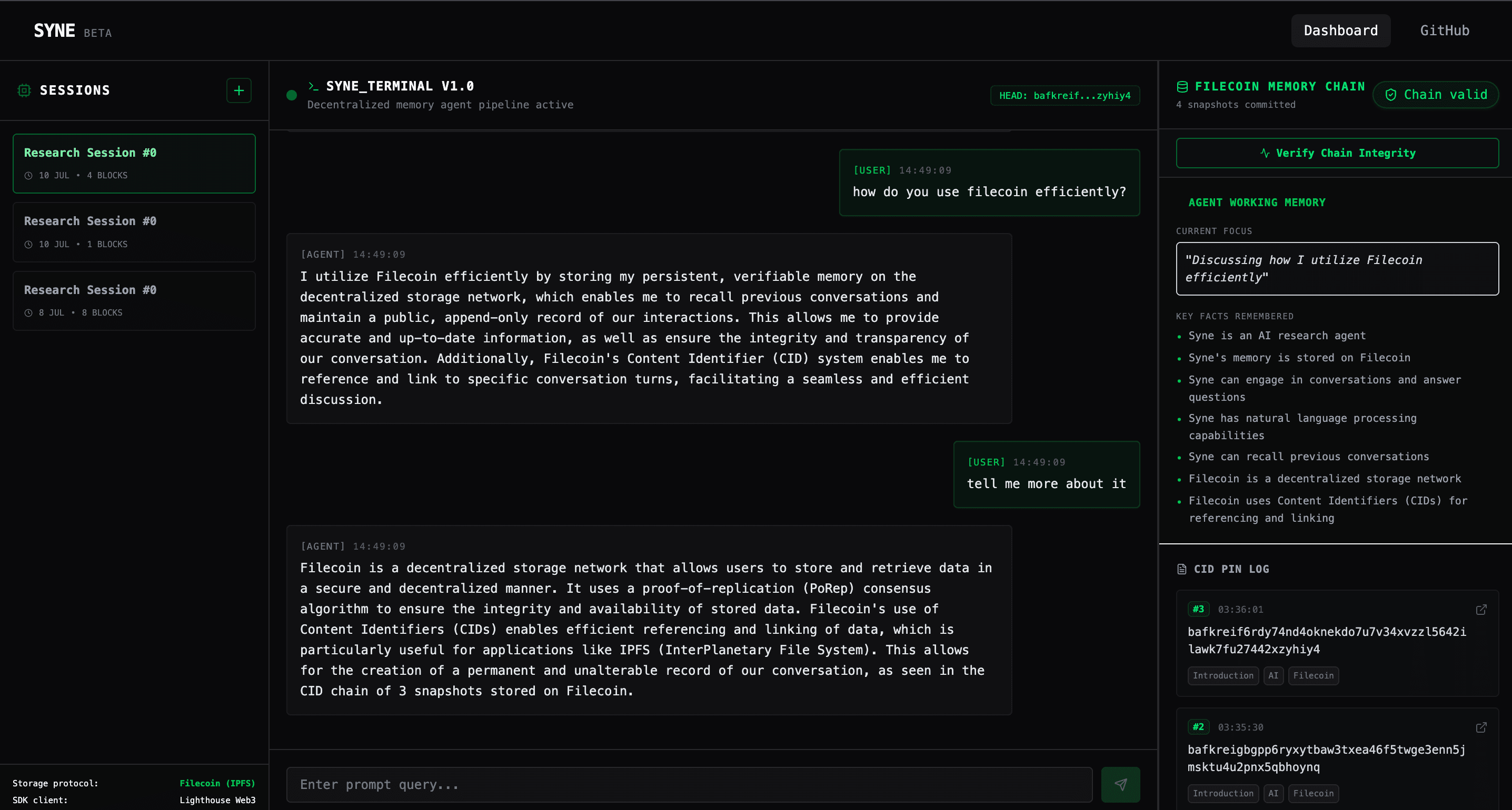 Syne — screenshot 2