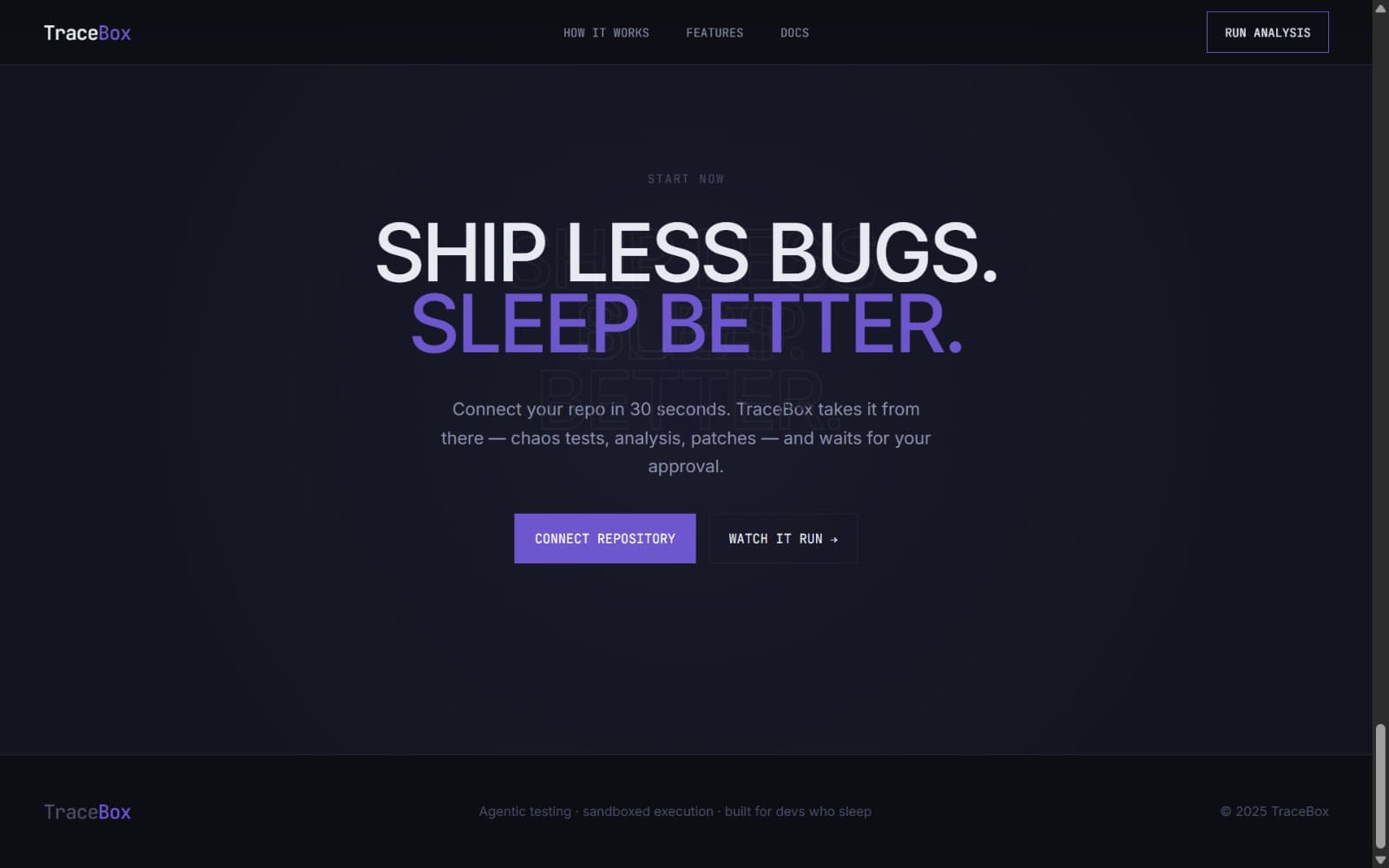 TraceBox — screenshot 1