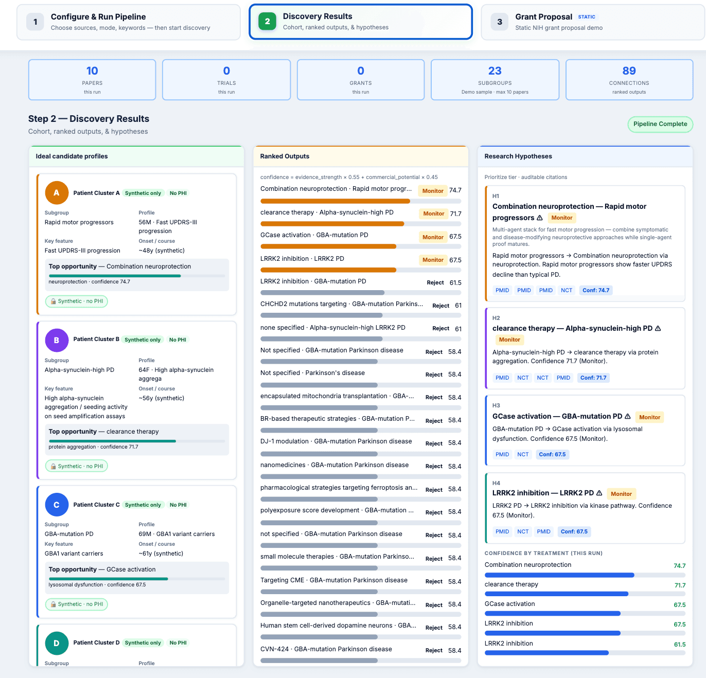 NeuroDiscover AI — screenshot 2