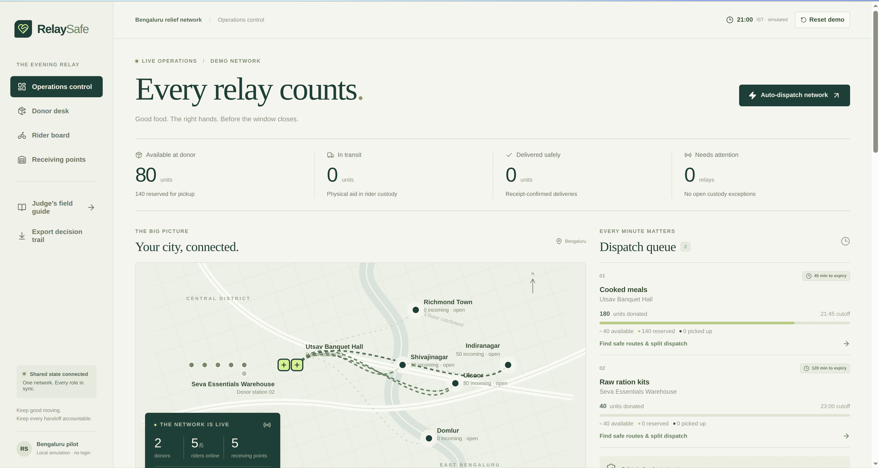 RelaySafe — screenshot 1
