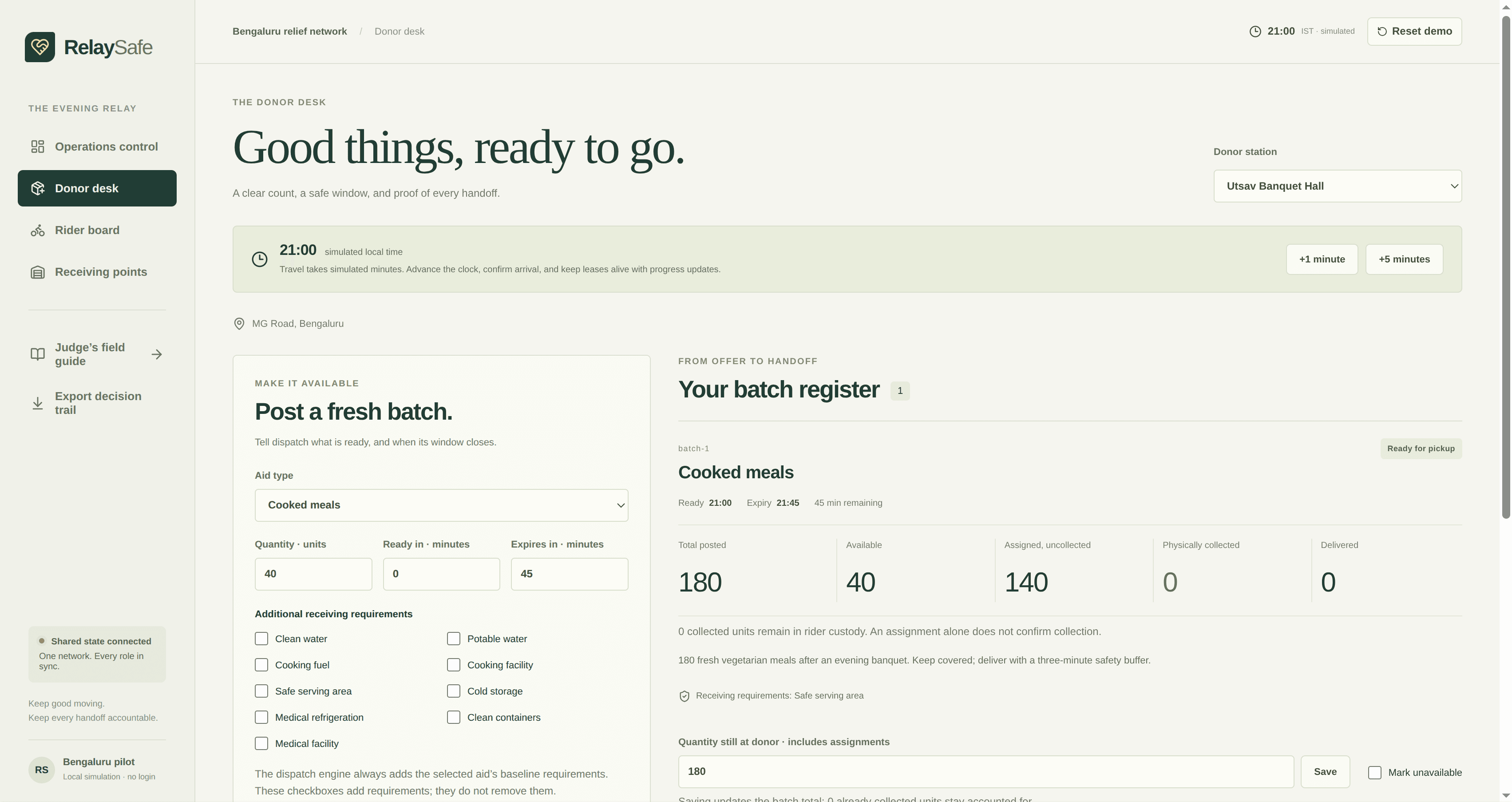 RelaySafe — screenshot 2