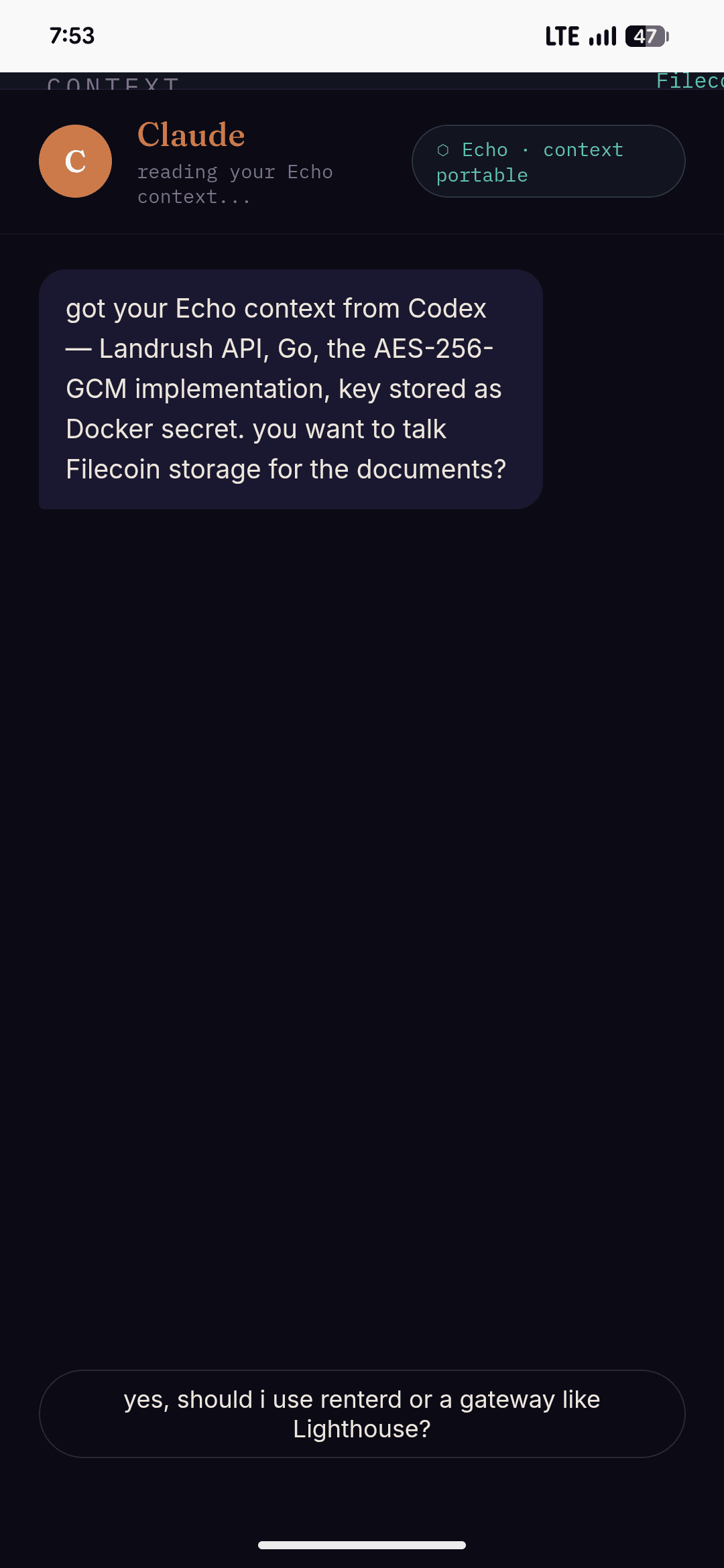 Echo — screenshot 3