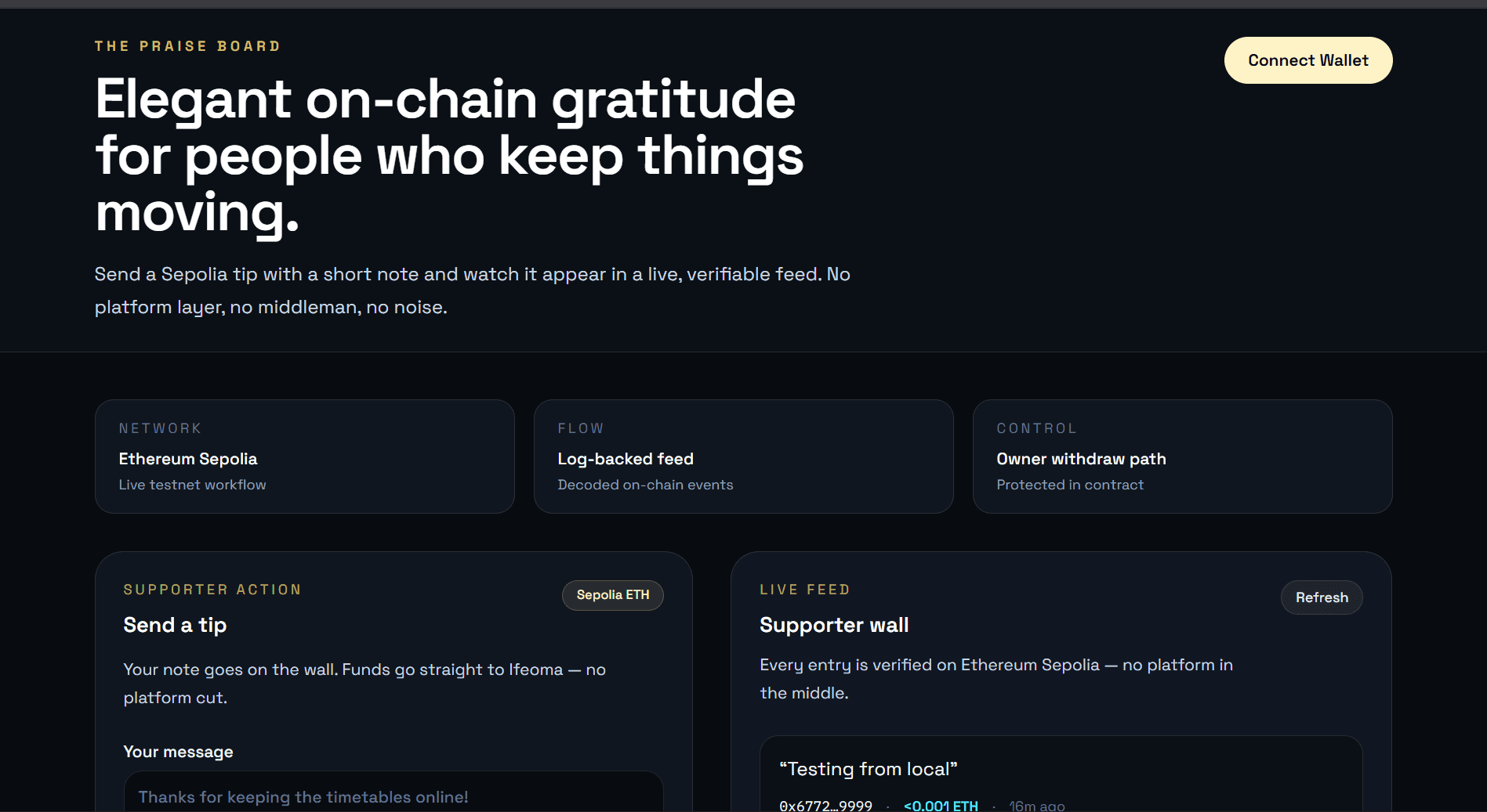 Praise Board — screenshot 1