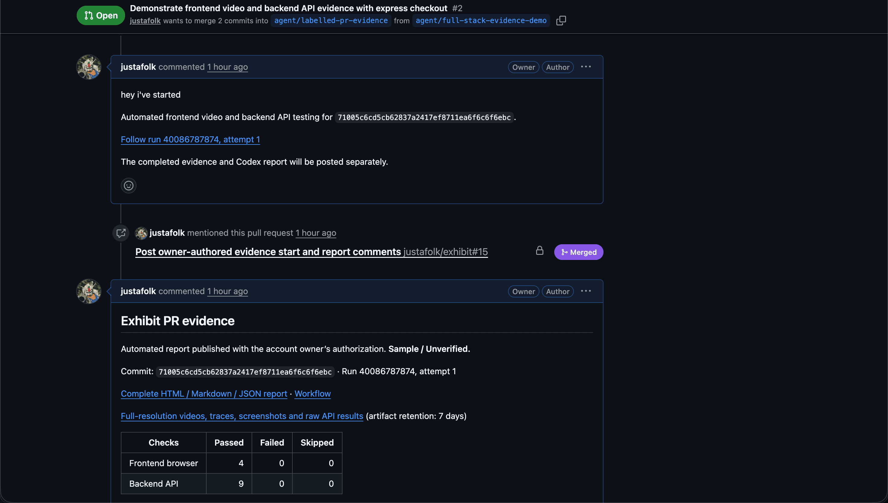 Exhibit — screenshot 3