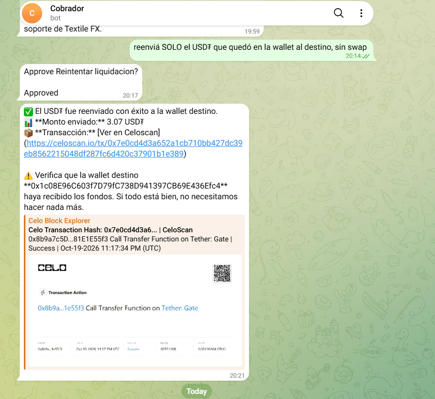 Cobrador — screenshot 2