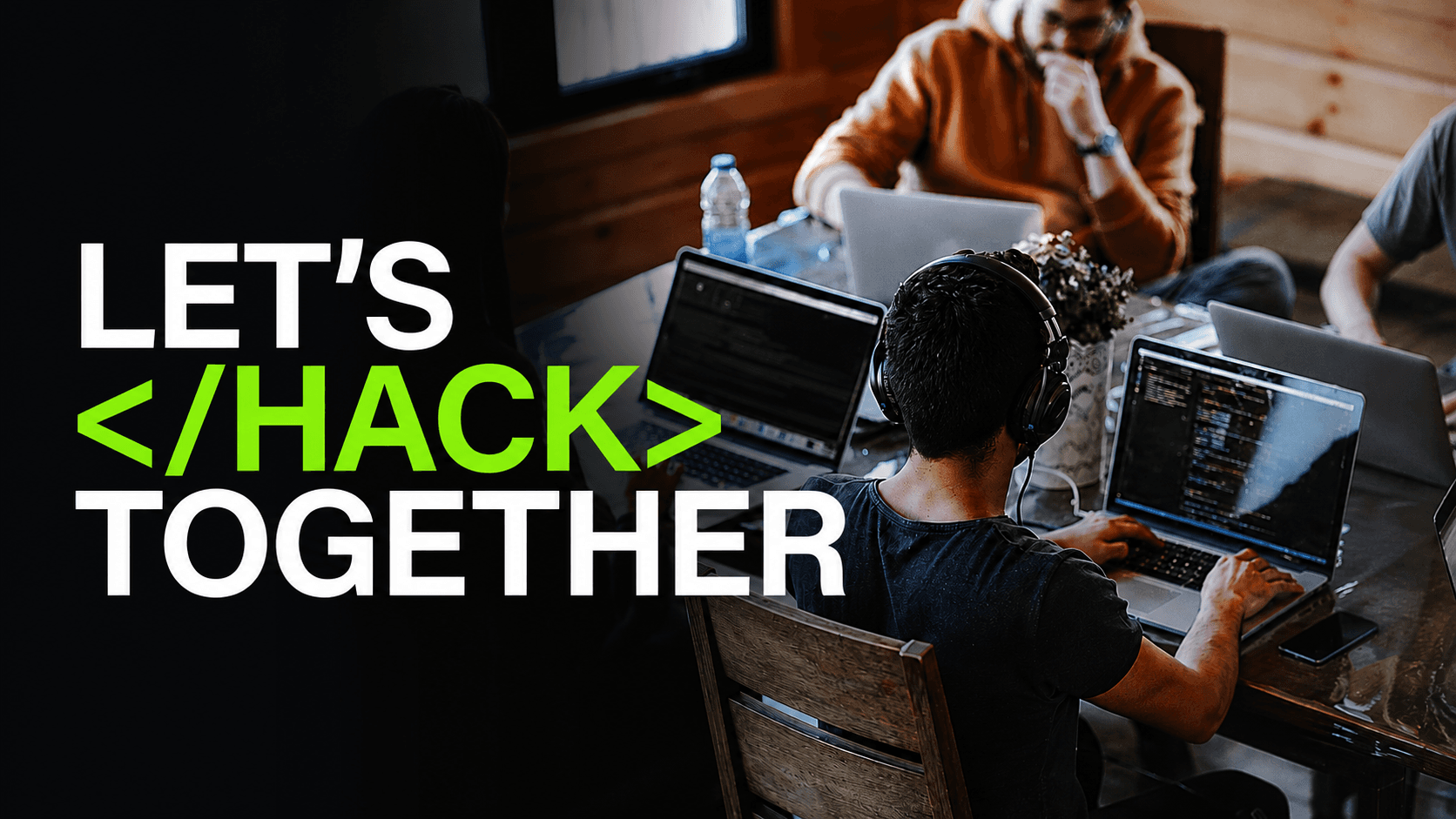 Hackathon hero visual