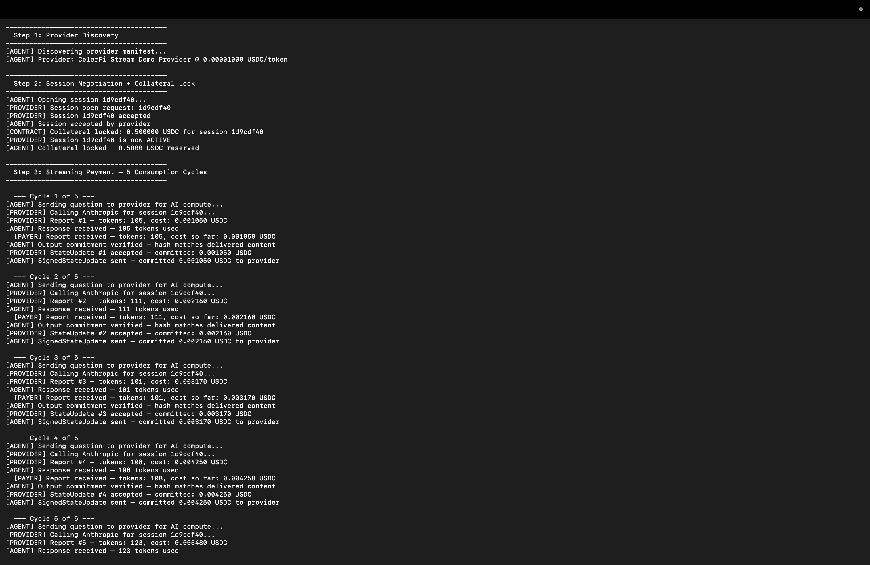 Stream by CelerFi — screenshot 2