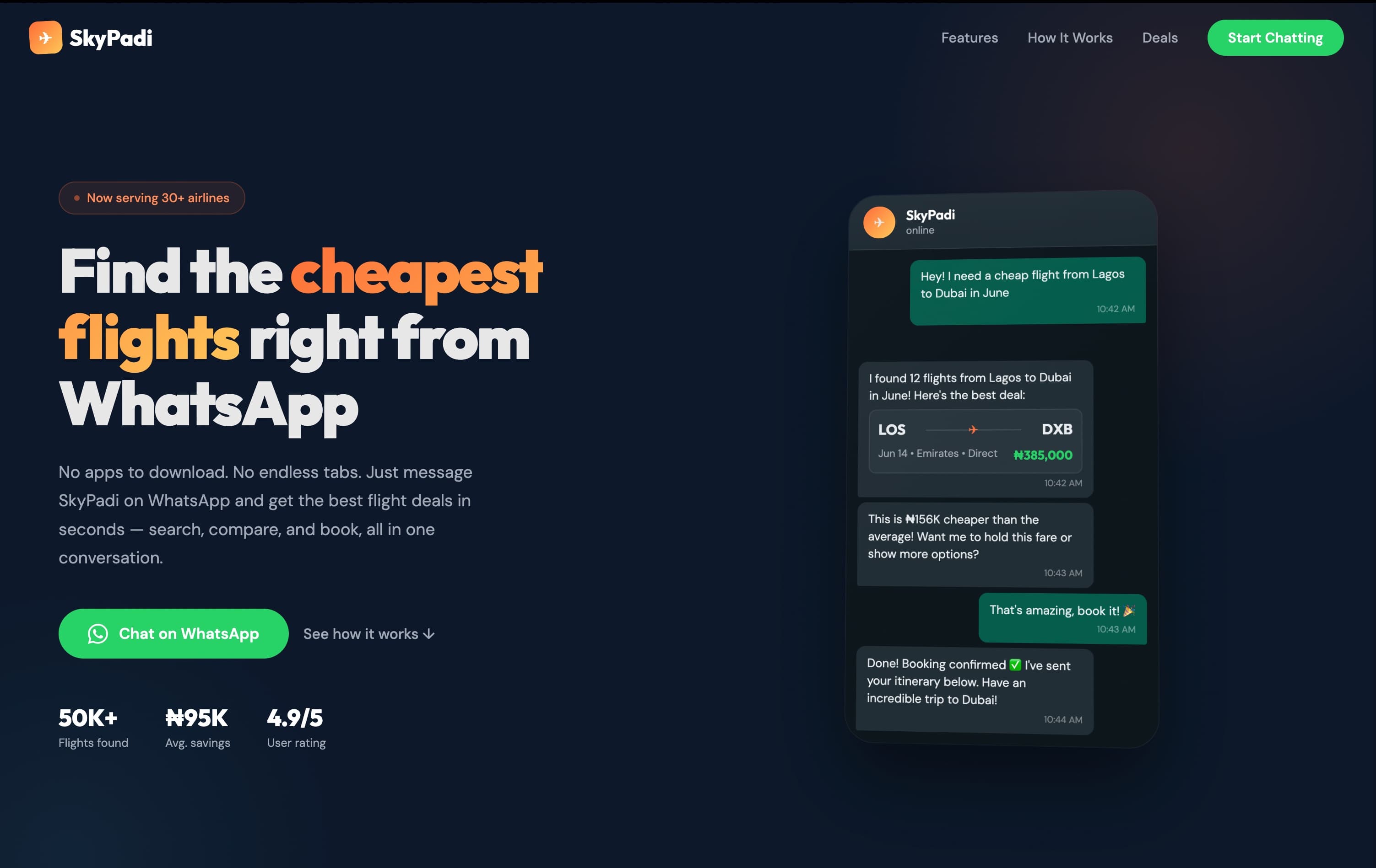 Skypadi — screenshot 1