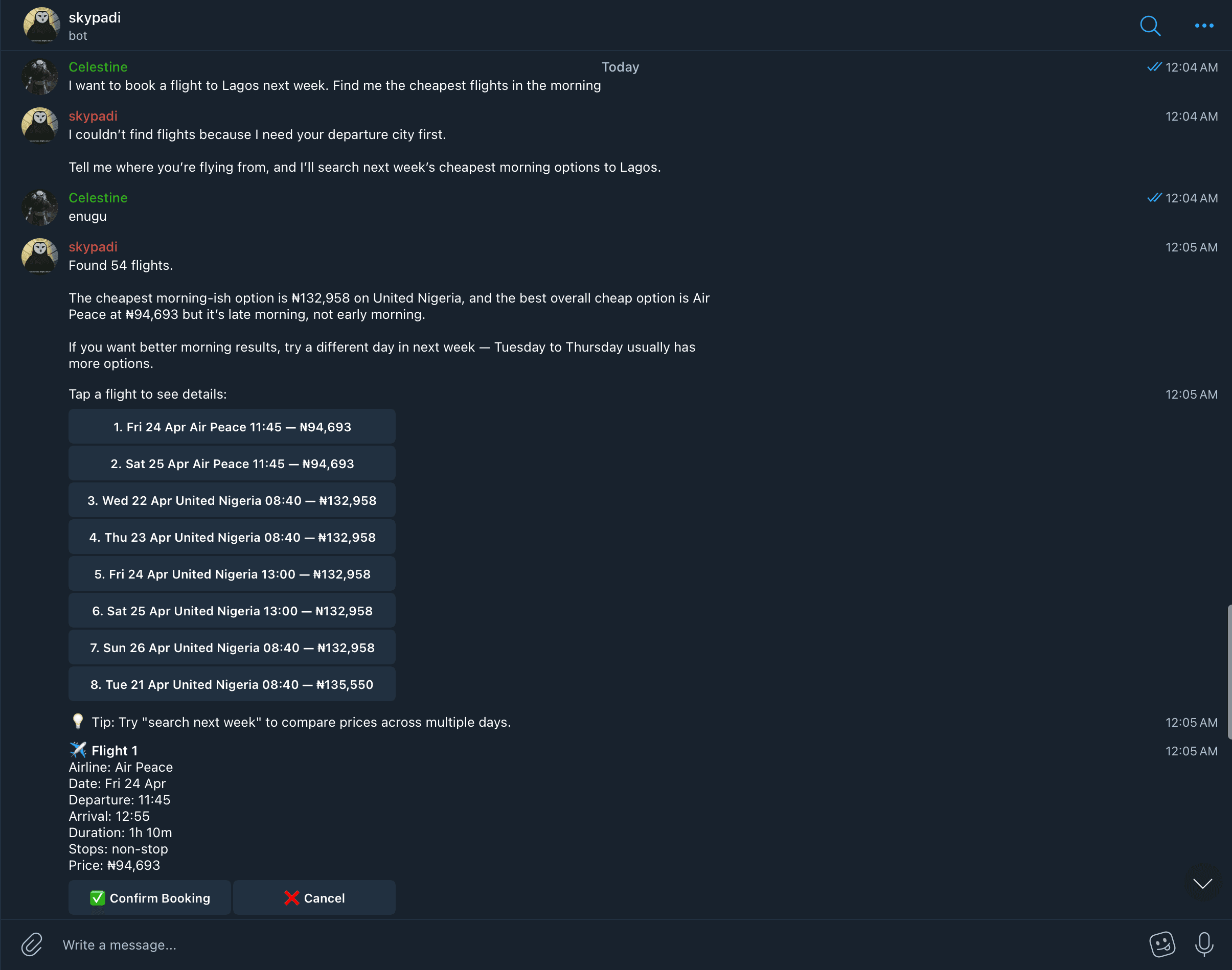 Skypadi — screenshot 2