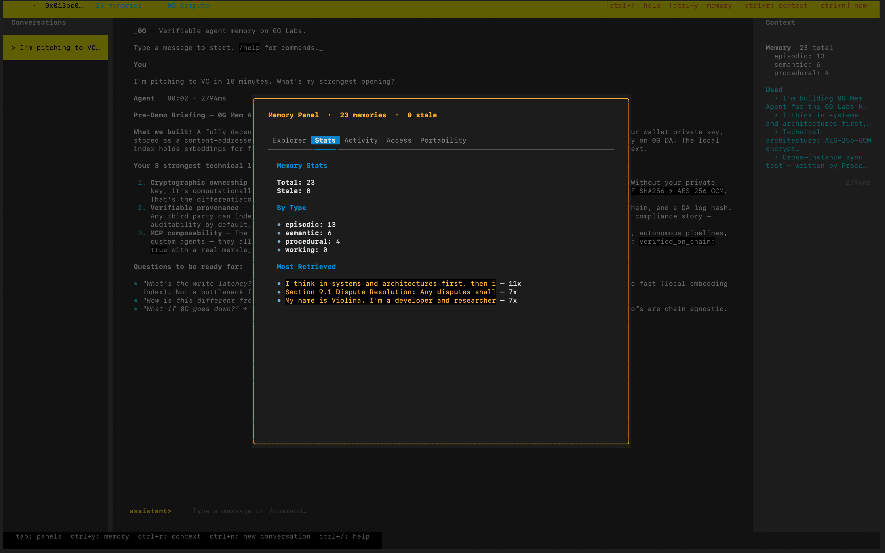 0G Mem — screenshot 3