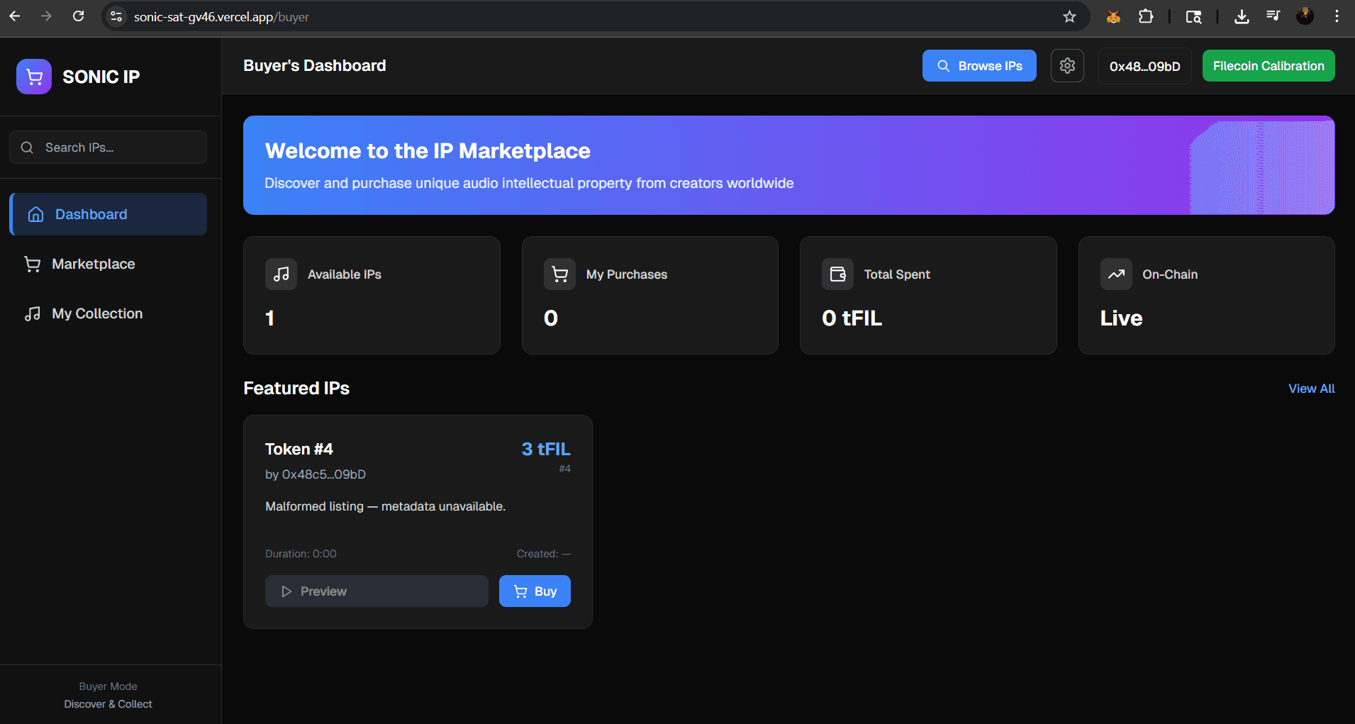 Sonic_IP — screenshot 1