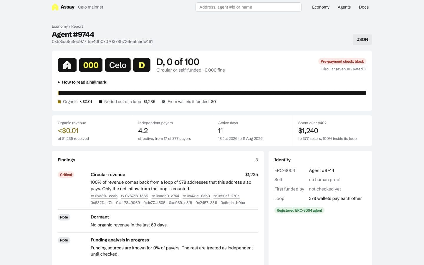 Assay — screenshot 2